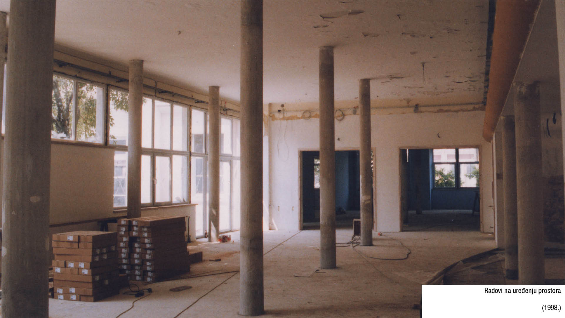 Radovi na uređenju prostora (1998.)