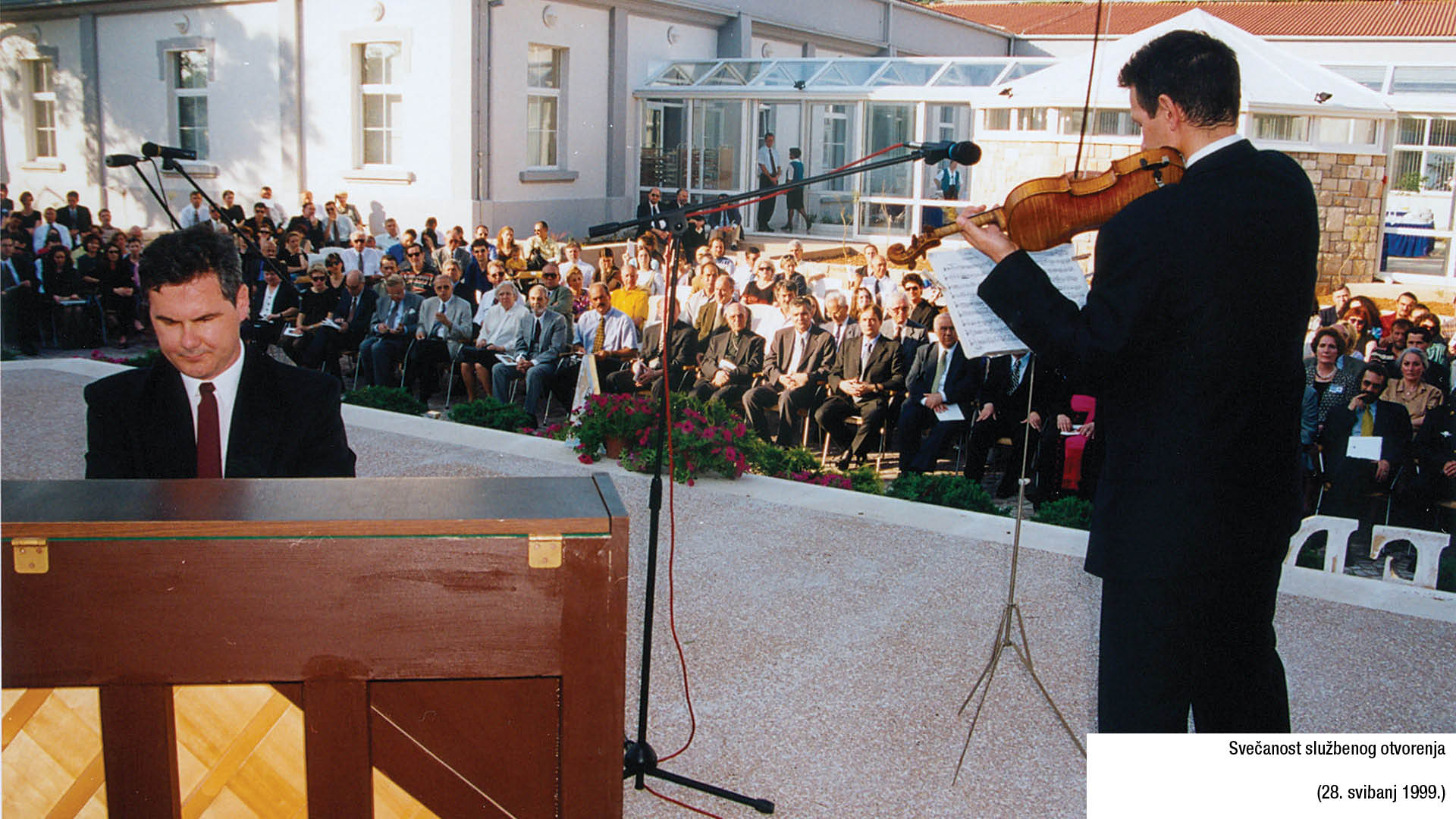 Svečanost službenog otvorenja (28. svibanj 1999.)