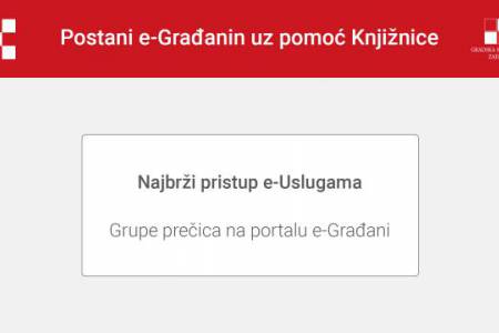 Najbrži pristup e-Uslugama na portalu e-Građani