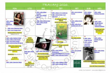 Kalendar HCD-a za travanj