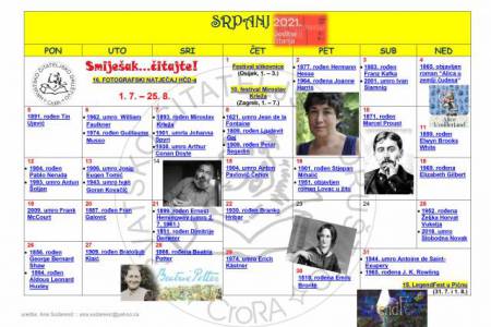 kalendar 07 srpanj 2021