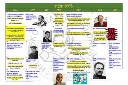 Kalendar HČD-a za rujan