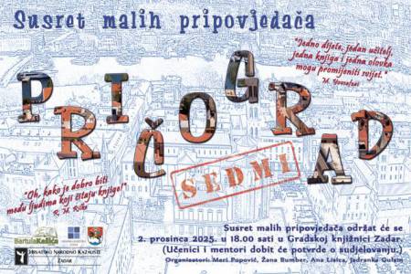 PRIČOGRAD: susret malih  pripovjedača - Prijave