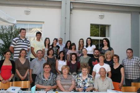 Druženje s volonterima Knjižnice u lipnju 2011.