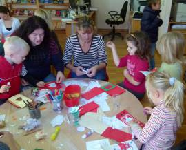 božićna radionica Božićne radionice u Knjižnici i čitaonici Novigrad