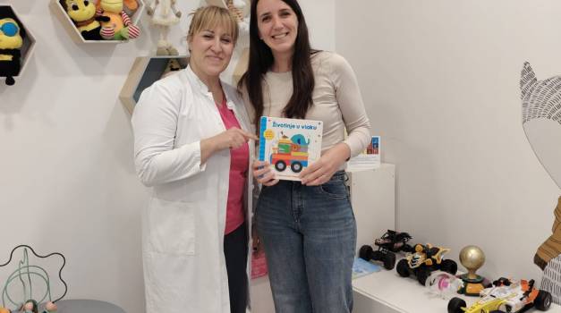 Otvorena nova zbirčica u pedijatrijskoj ordinaciji Otvorena nova zbirčica u pedijatrijskoj ordinaciji