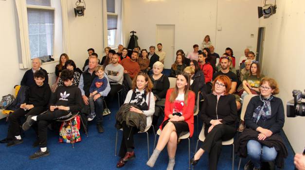 Milan Majerović-Stilinović u Gradskoj knjižnici Zadar