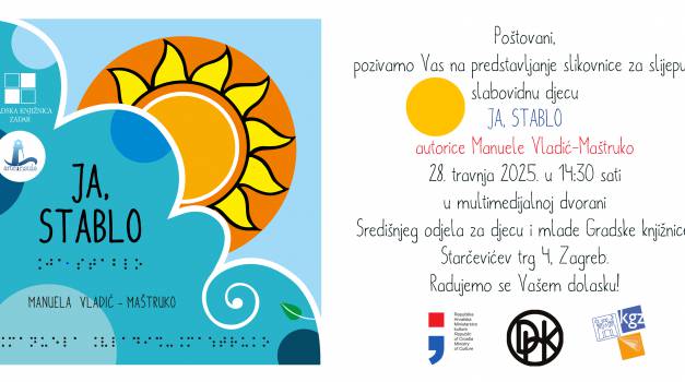 Najava: Predstavljanje slikovnice Ja, stablo u Zagrebu