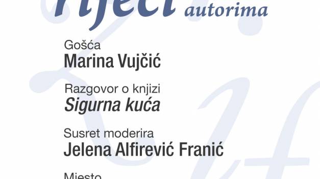 Palača riječi: Marina Vujčić