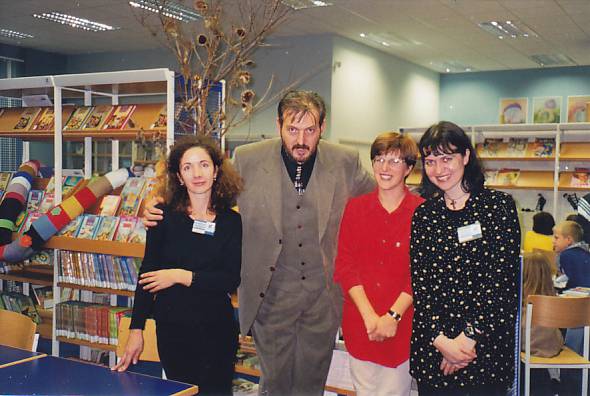 Zlatko Krilić u Knjižnici 1999.