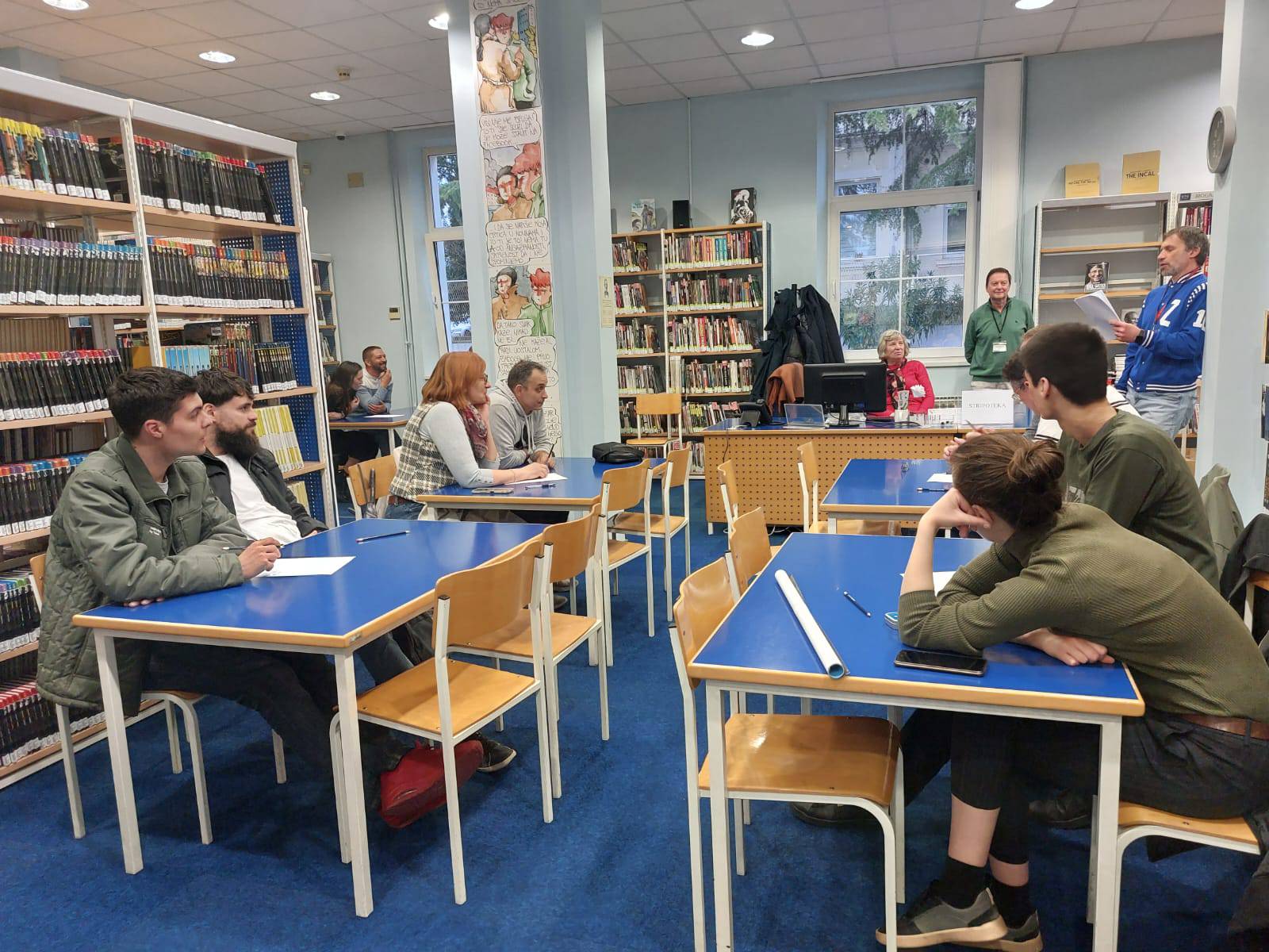 Zadar čita 2025. - Klub 74: Pustolovina u stripu