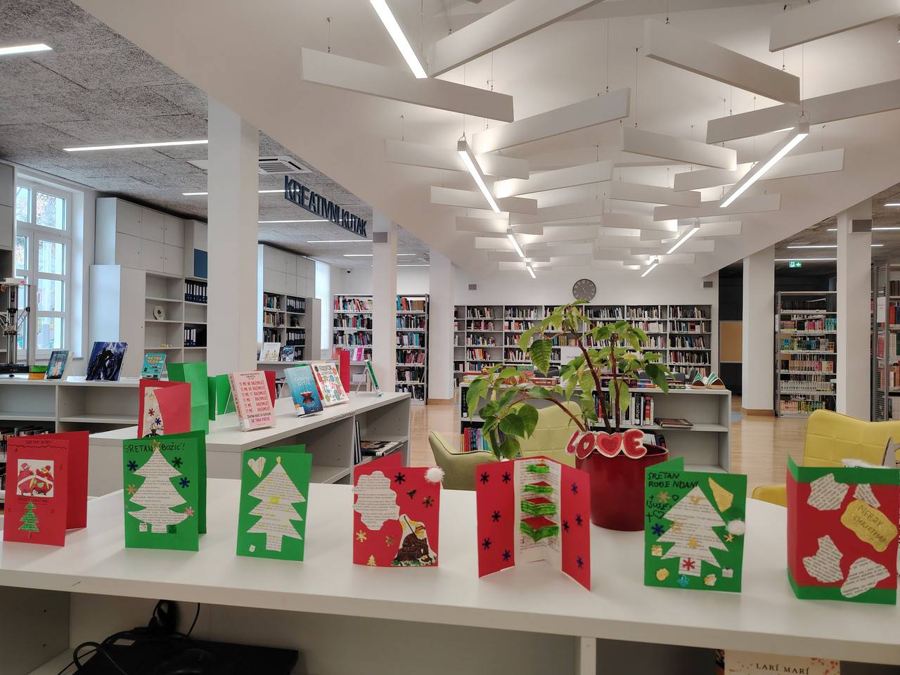 Izrada božićnih čestitki