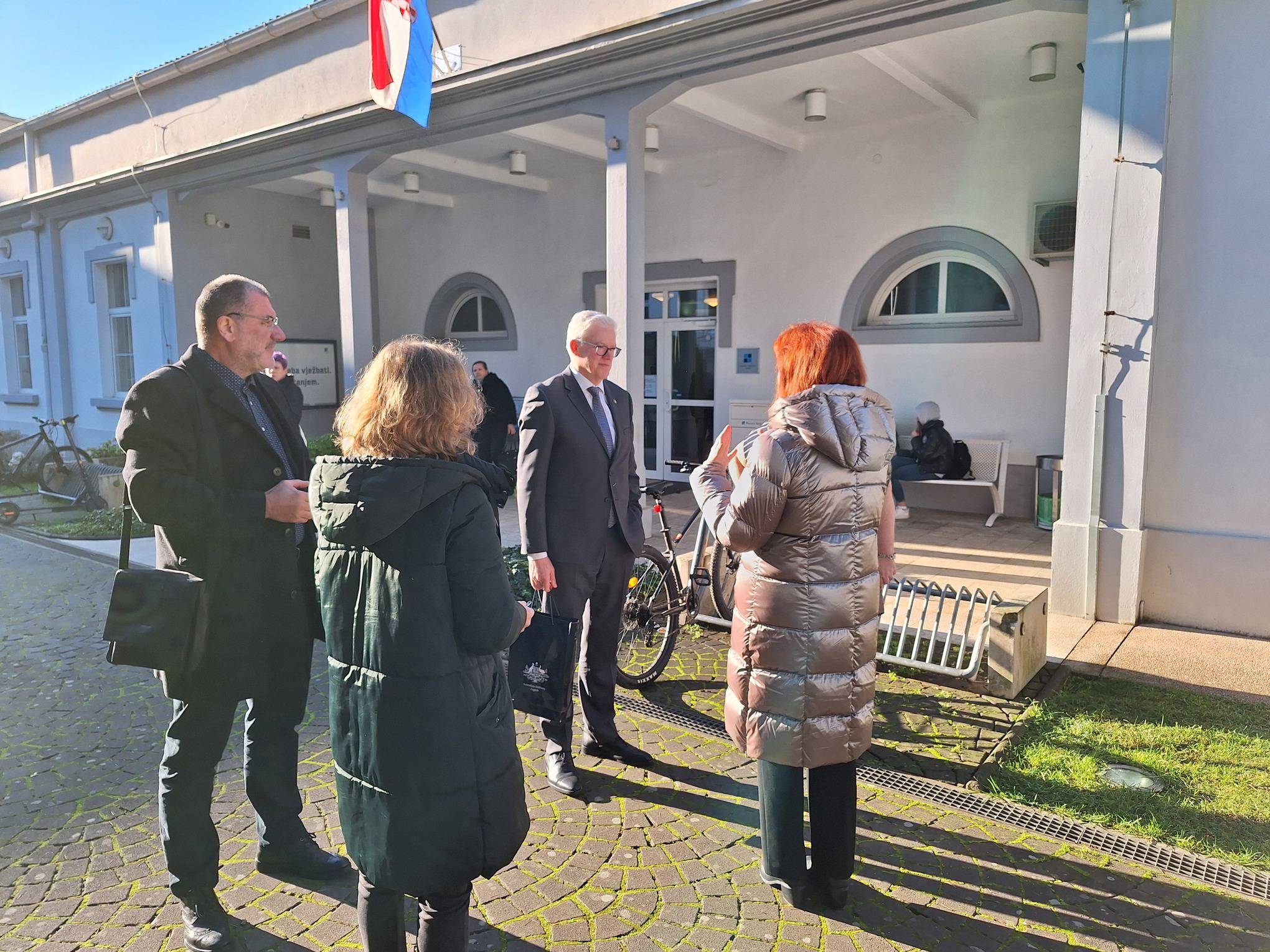 Veleposlanik Australije u posjetu Knjižnici