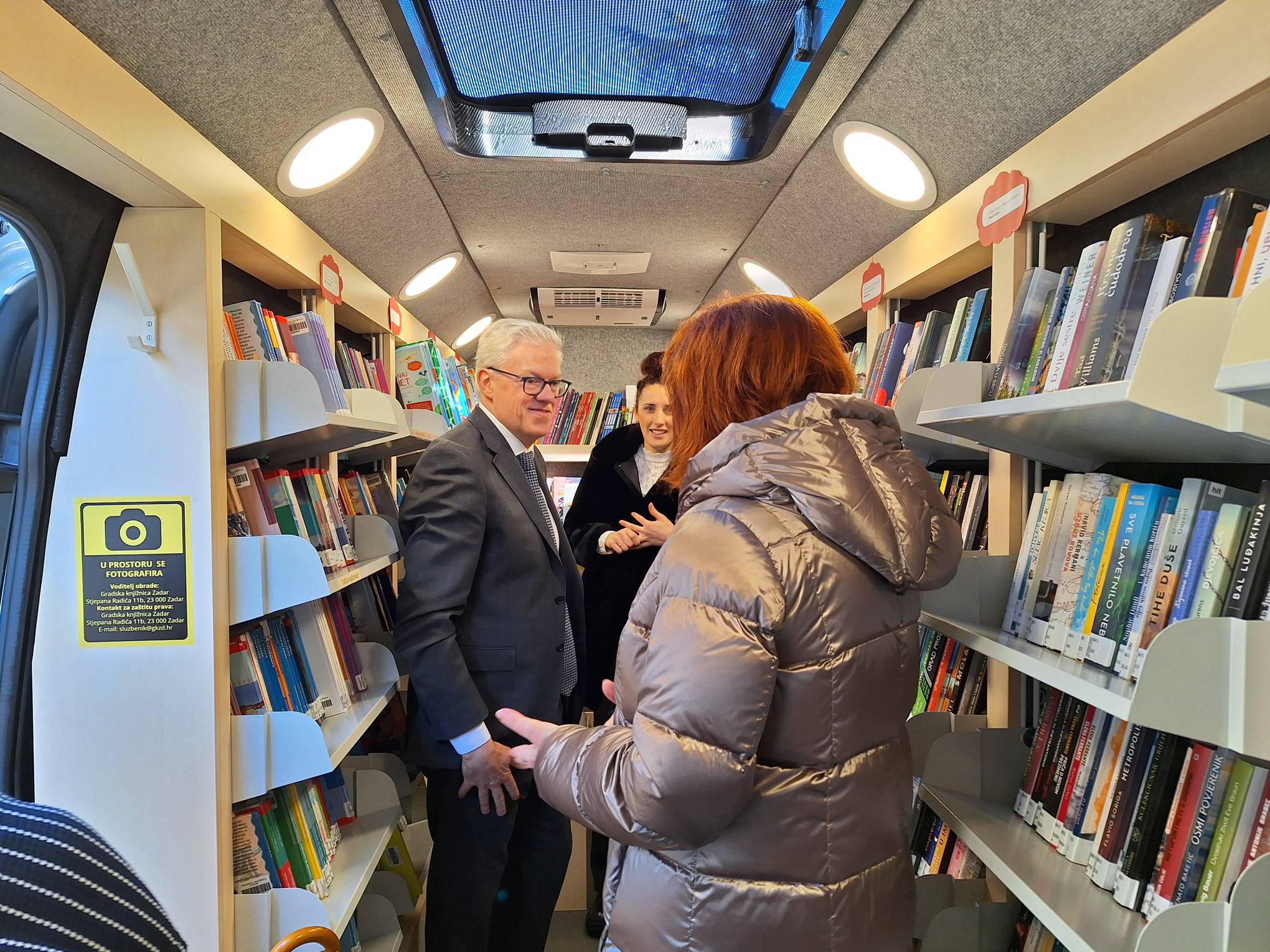 Veleposlanik Australije u posjetu Knjižnici