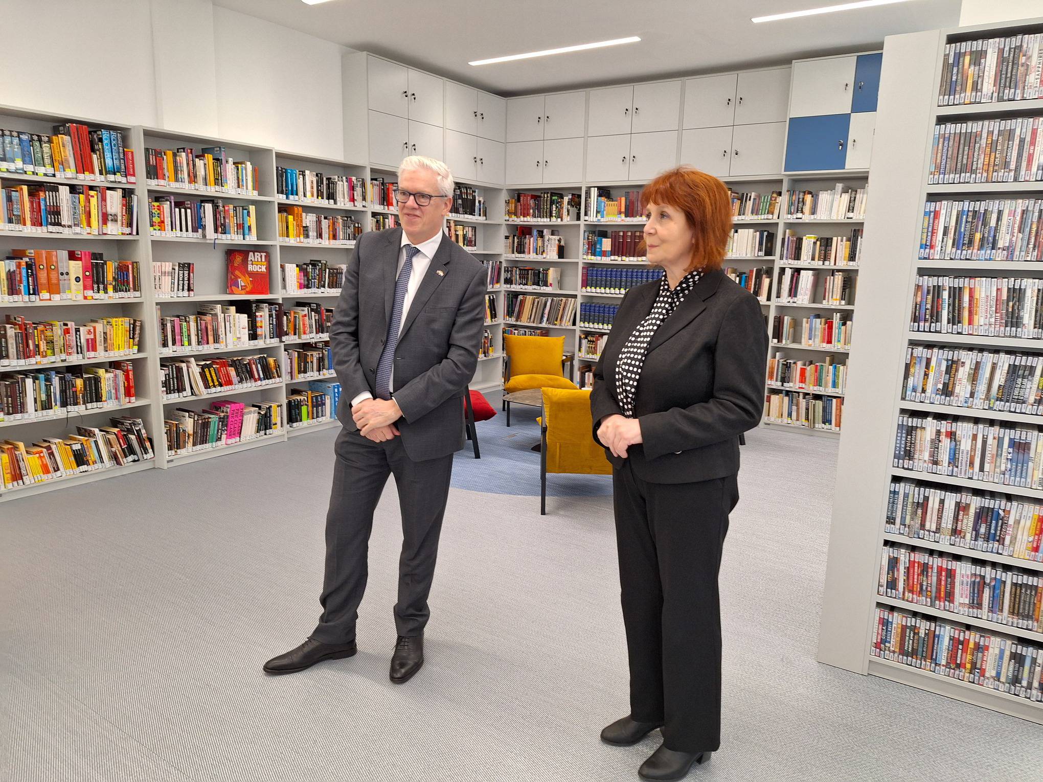 Veleposlanik Australije u posjetu Knjižnici