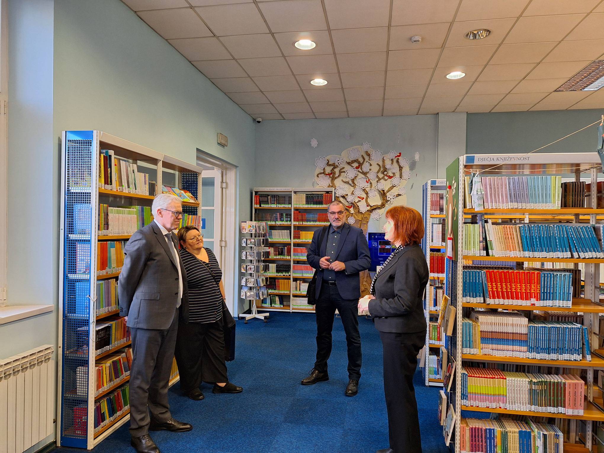 Veleposlanik Australije u posjetu Knjižnici