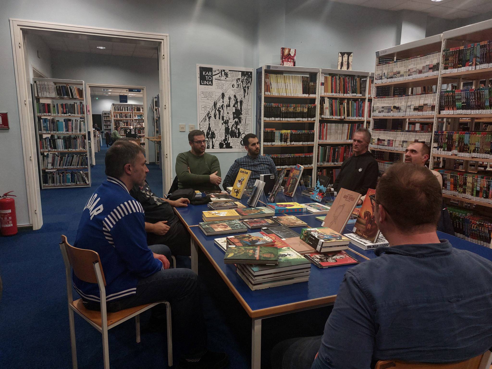 Održan prvi susret Kluba 74 - društva ljubitelja stripa Održan prvi susret Kluba 74 - društva ljubitelja stripa