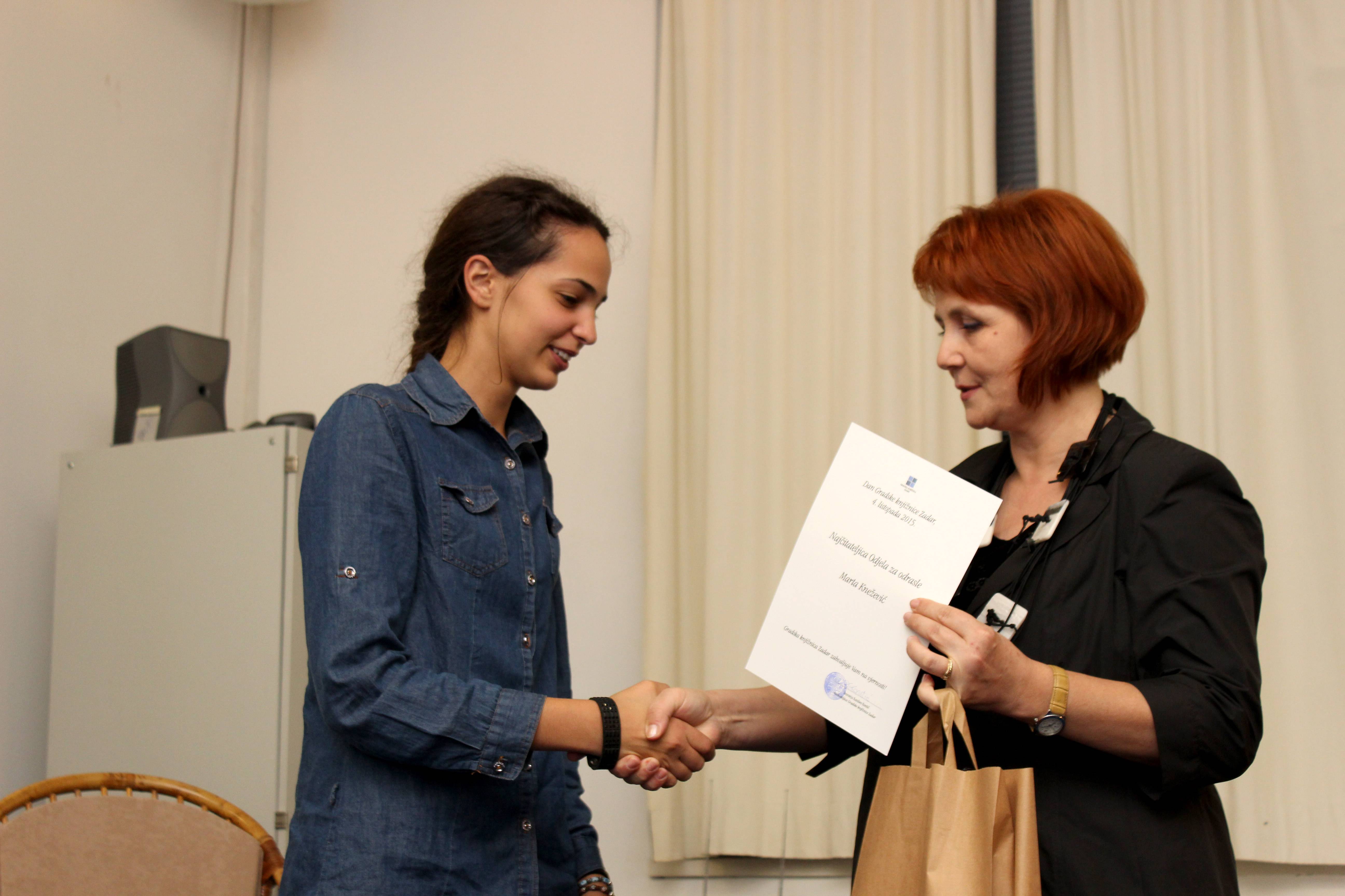 Dodjela nagrada naj-čitateljima 2015. Dodjela nagrada naj-čitateljima 2015.