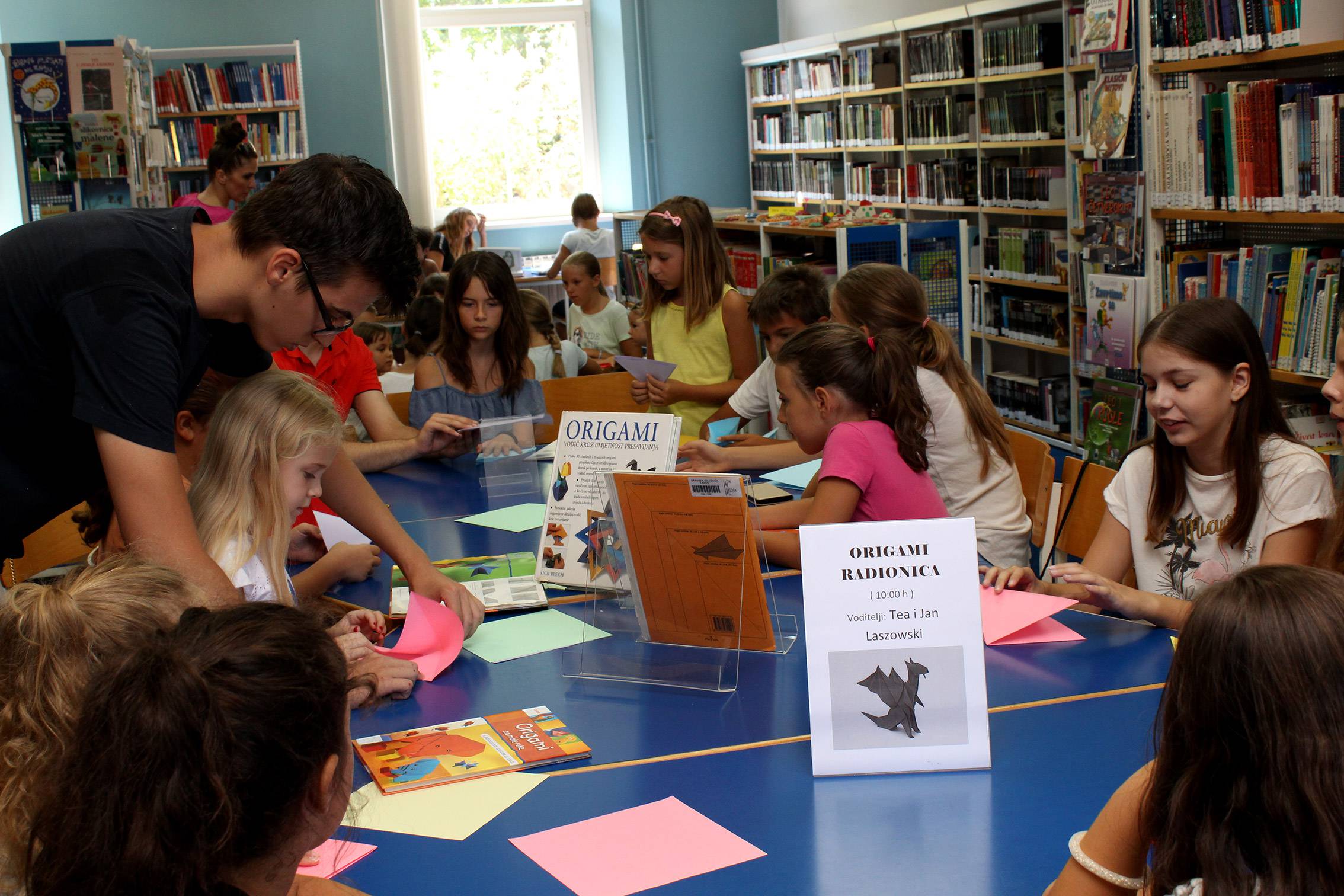 Ljeto 2018. na Dječjem: Origami