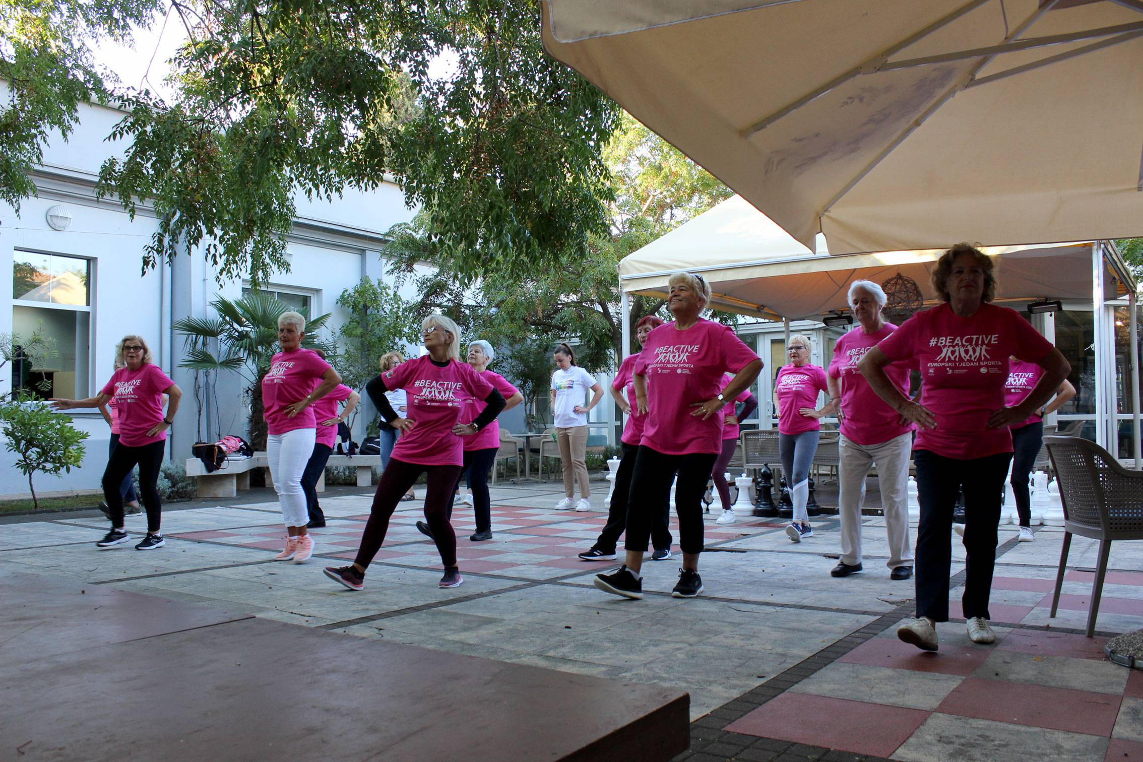 Europski tjedan sporta: Jutarnja tjelovježba u Knjižnici