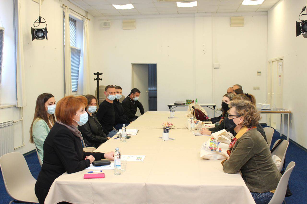 Posjet kolega knjižničara iz Gradske knjižnice Marka Marulića Split Posjet kolega knjižničara iz Gradske knjižnice Marka Marulića Split