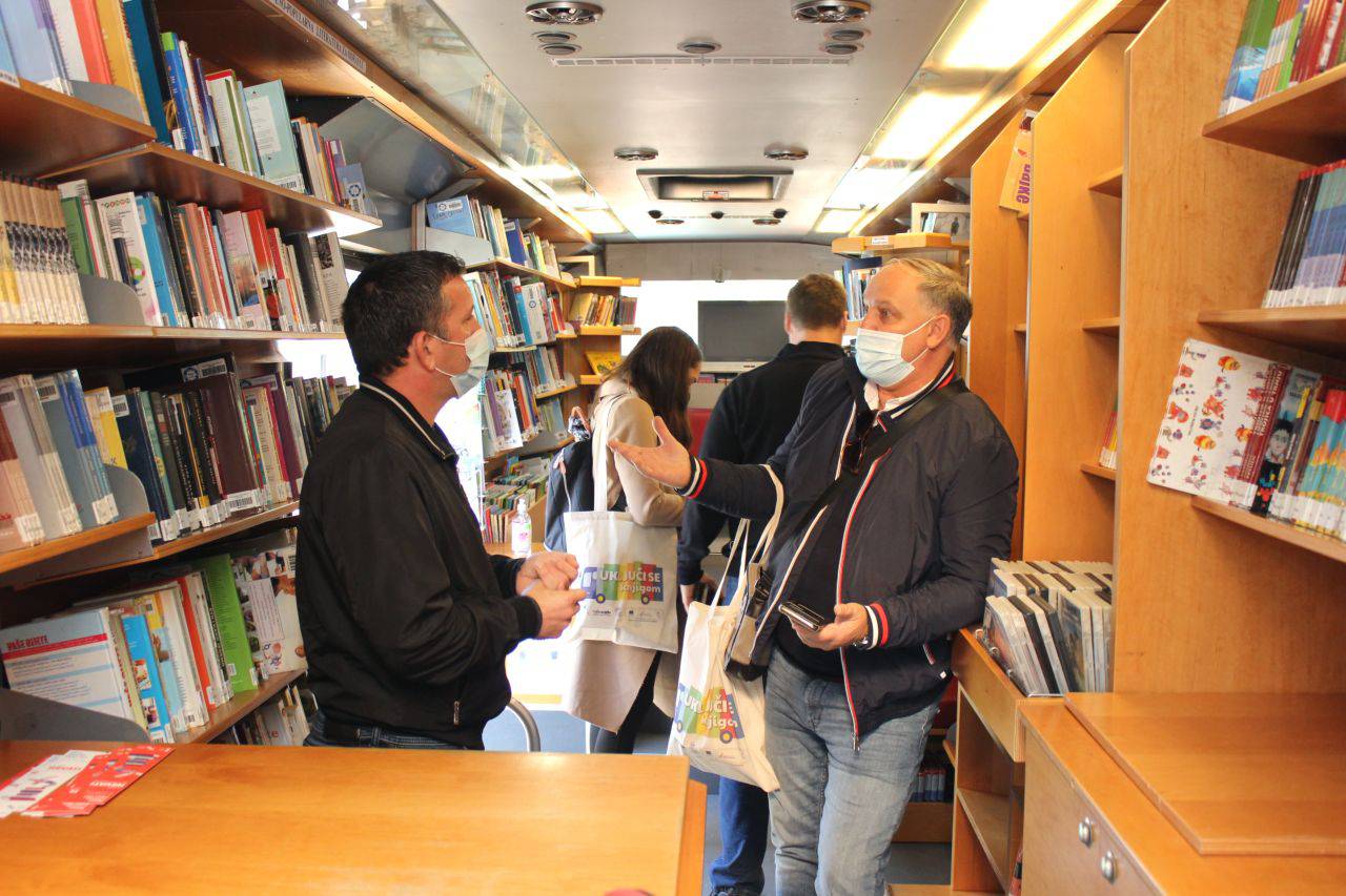 Posjet kolega knjižničara iz Gradske knjižnice Marka Marulića Split