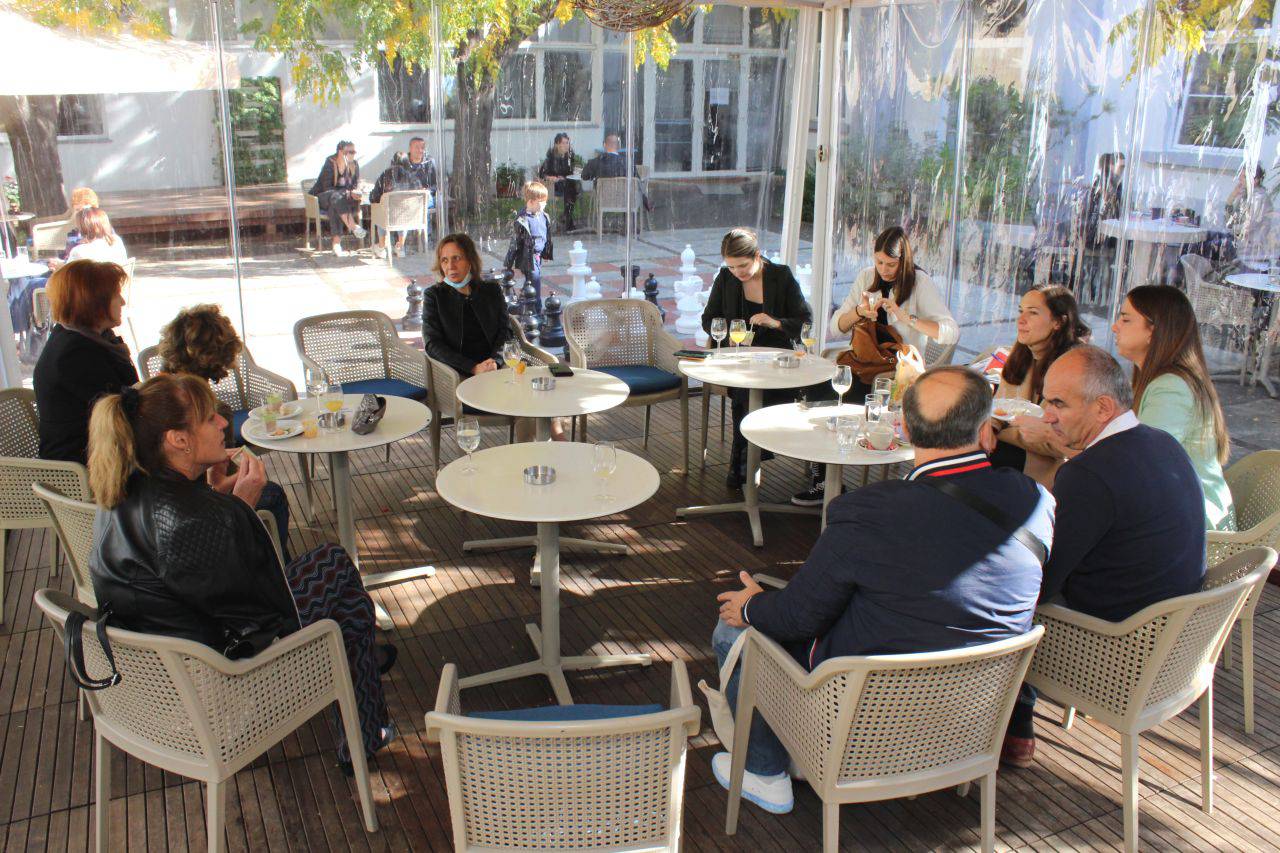 Posjet kolega knjižničara iz Gradske knjižnice Marka Marulića Split Posjet kolega knjižničara iz Gradske knjižnice Marka Marulića Split