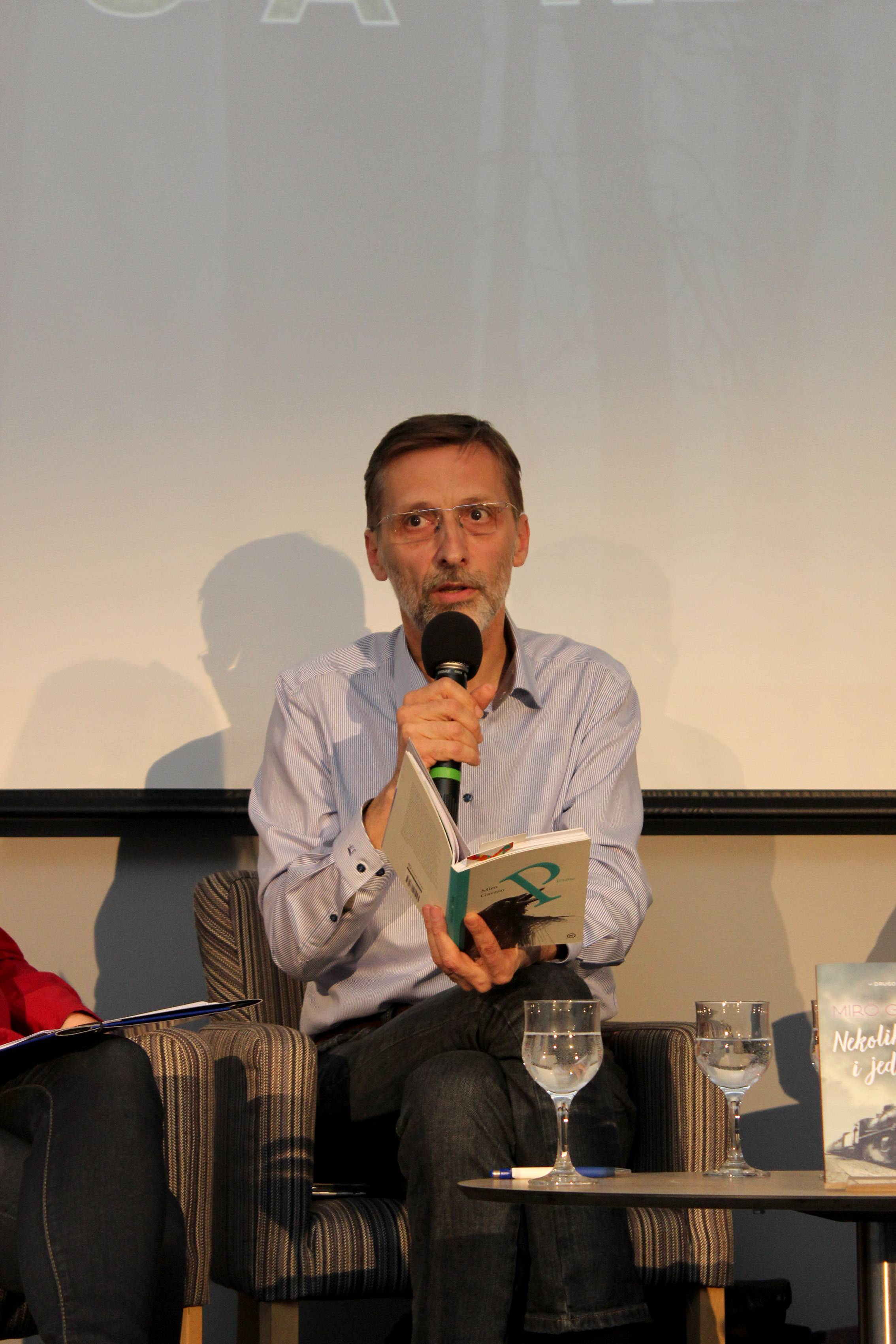 Miro Gavran - Zadar čita 2017. Miro Gavran - Zadar čita 2017.