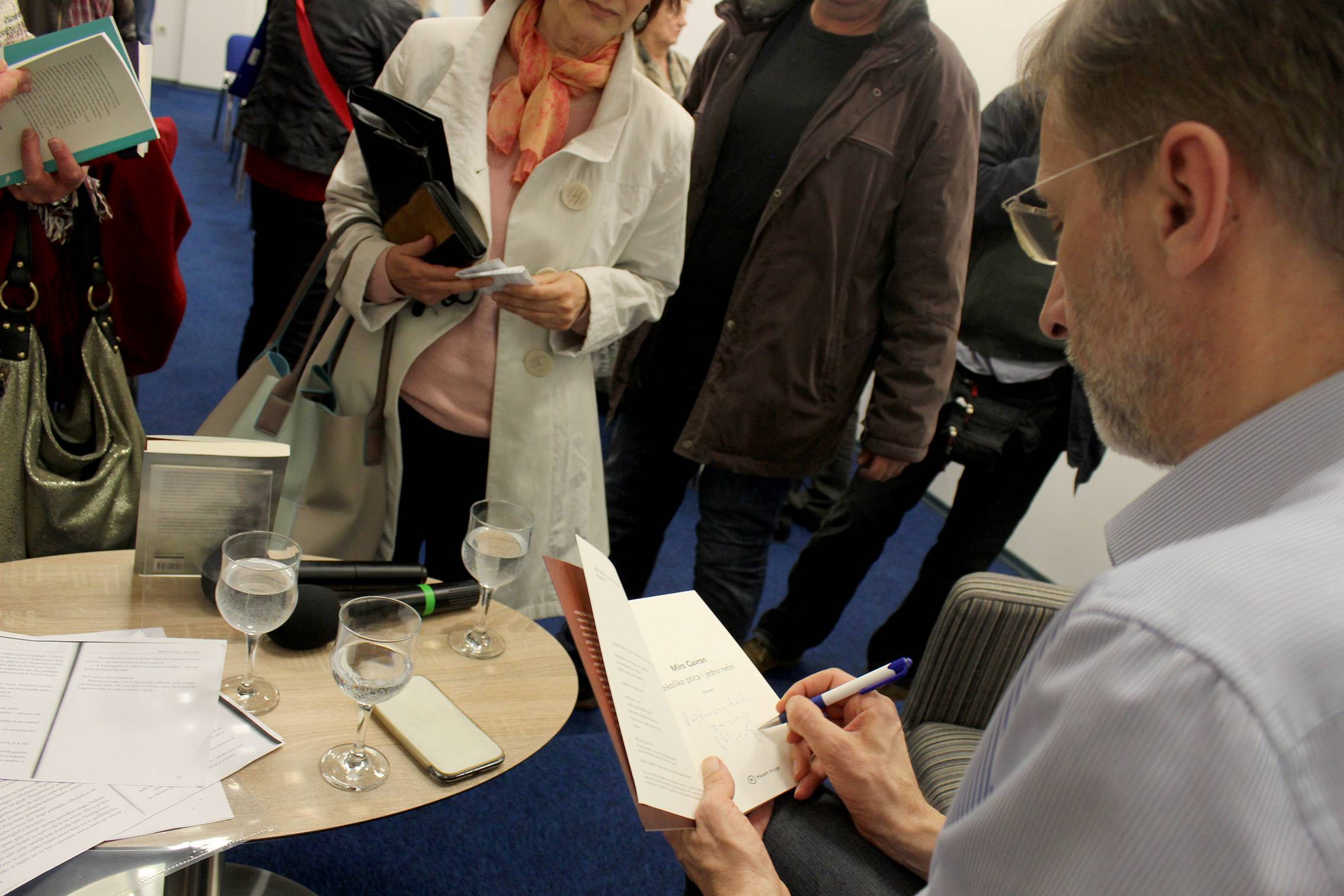 Miro Gavran - Zadar čita 2017. Miro Gavran - Zadar čita 2017.