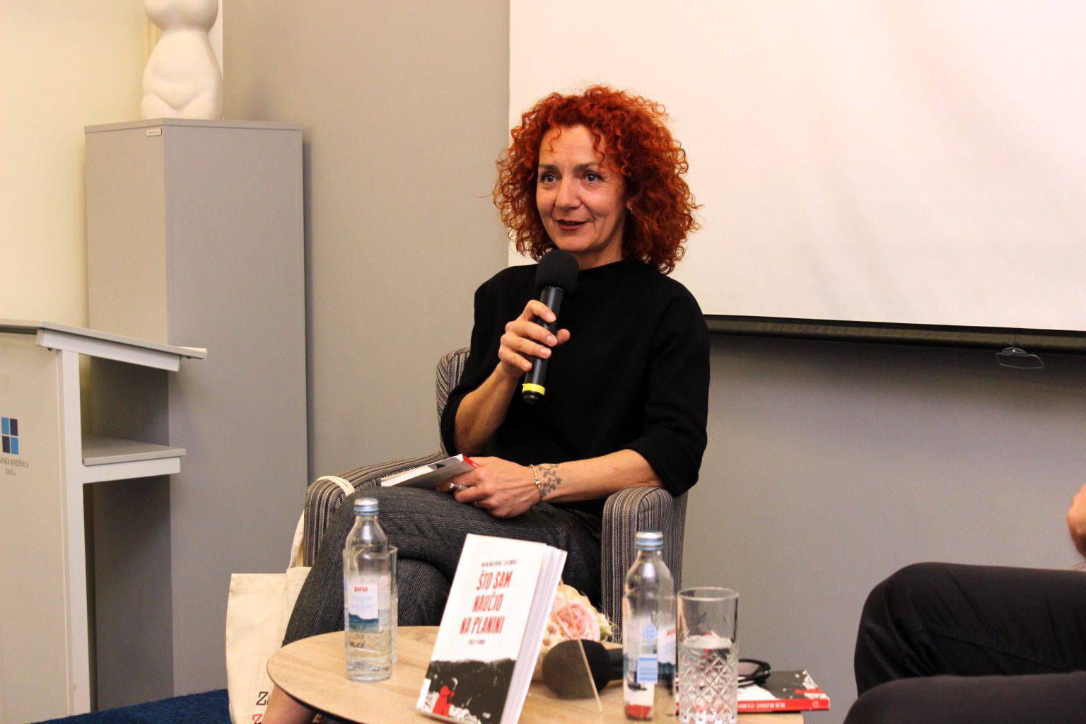 Milan Majerović-Stilinović u Gradskoj knjižnici Zadar