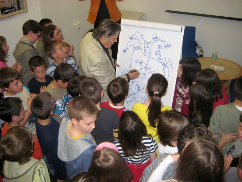 Zadar čita: susret s Ivanom Vitezom (Dječji odjel)