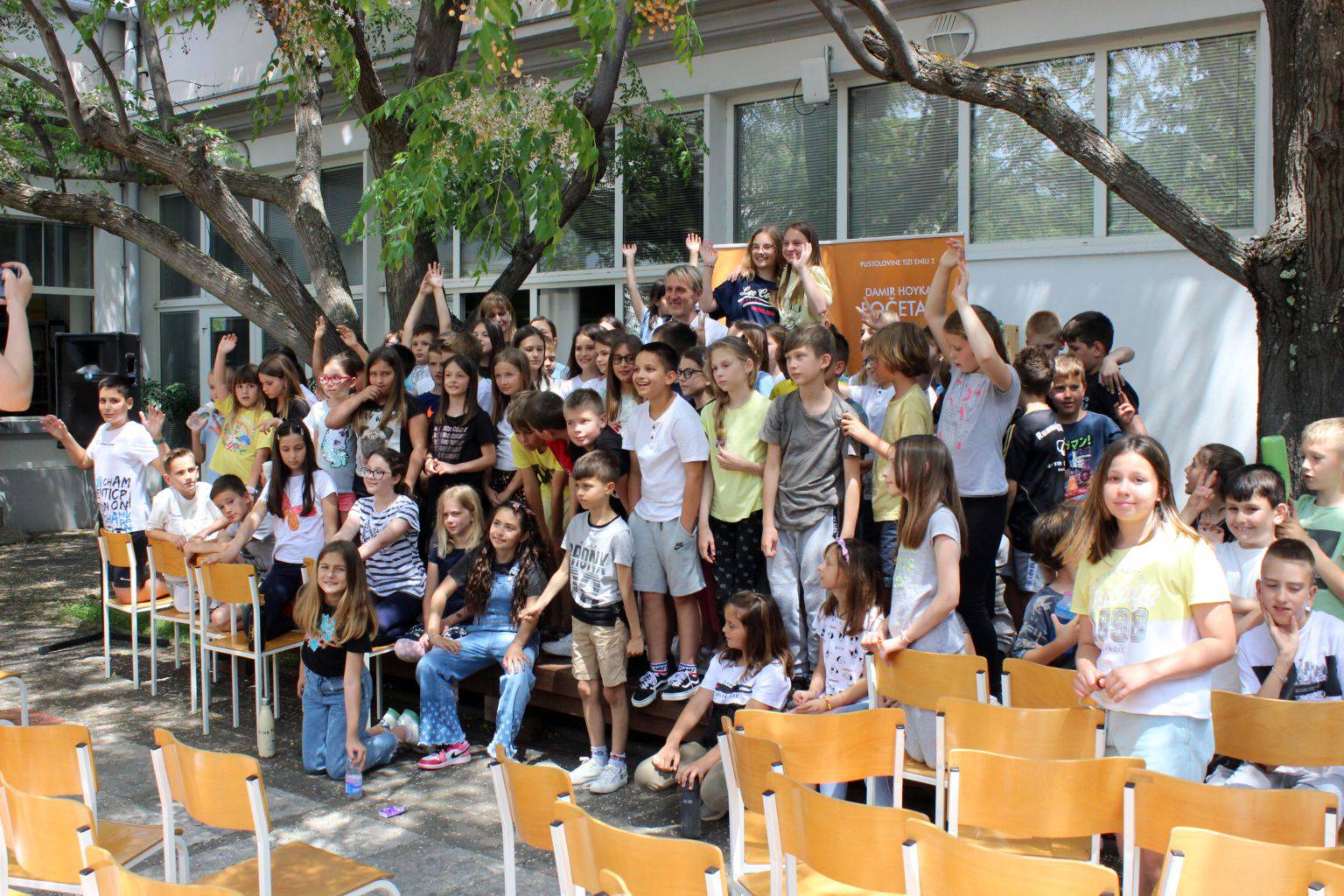 Damir Hoyka u Gradskoj knjižnici Zadar Damir Hoyka u Gradskoj knjižnici Zadar