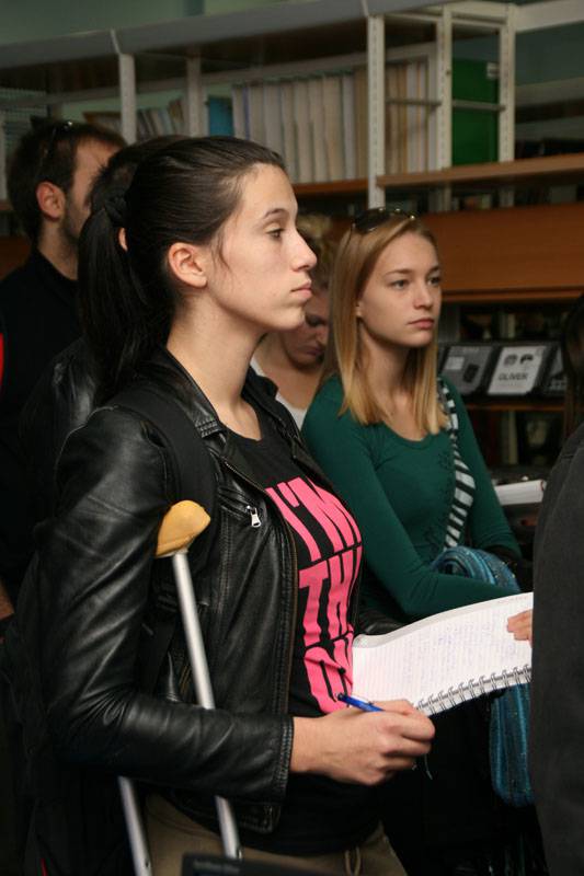 Posjet studenata knjižničarstva