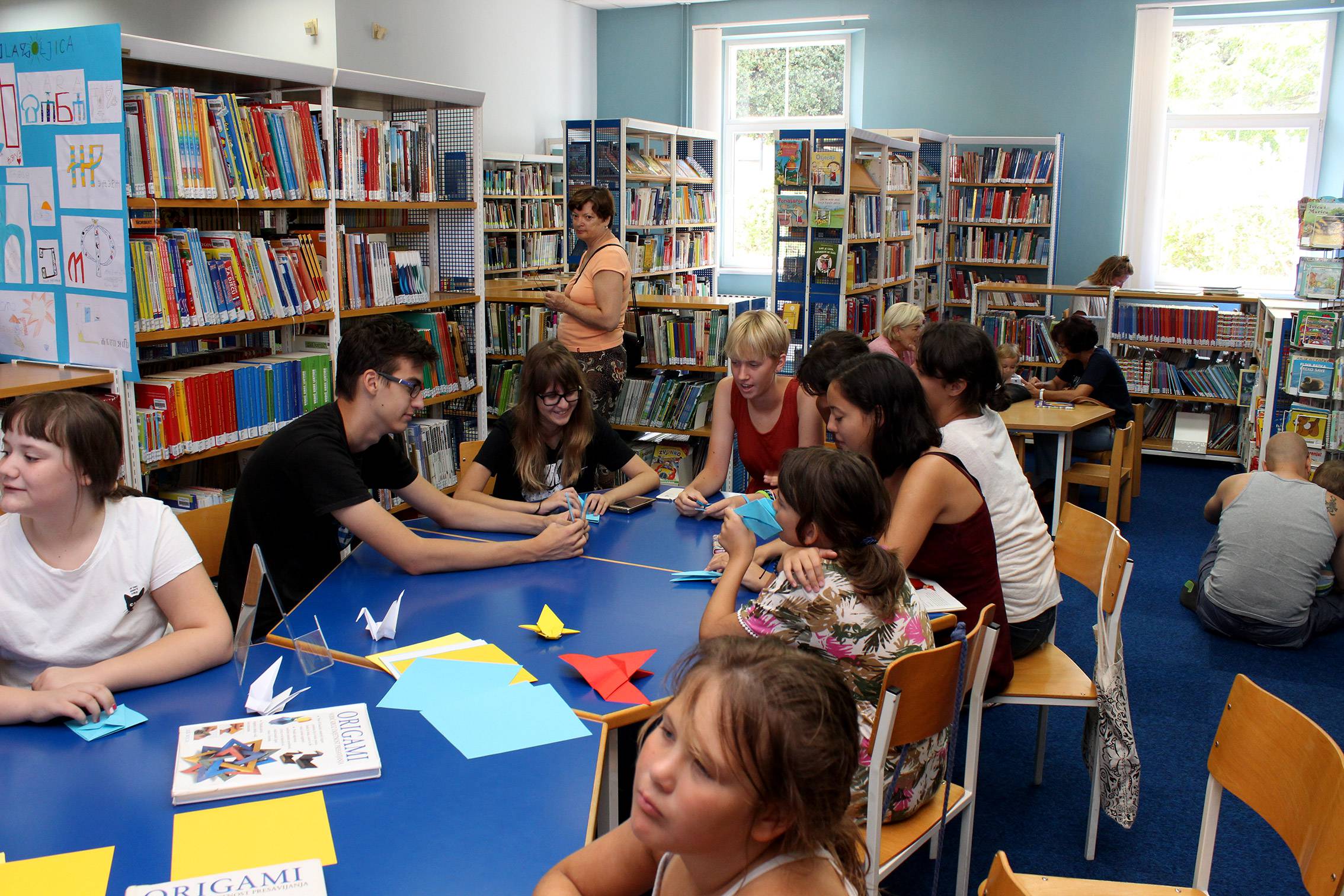Ljeto u Knjižnici: Origami