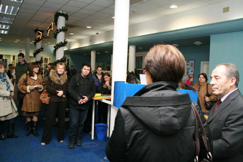 Božićna izložba radova učenika PPV Stanka Ožanić