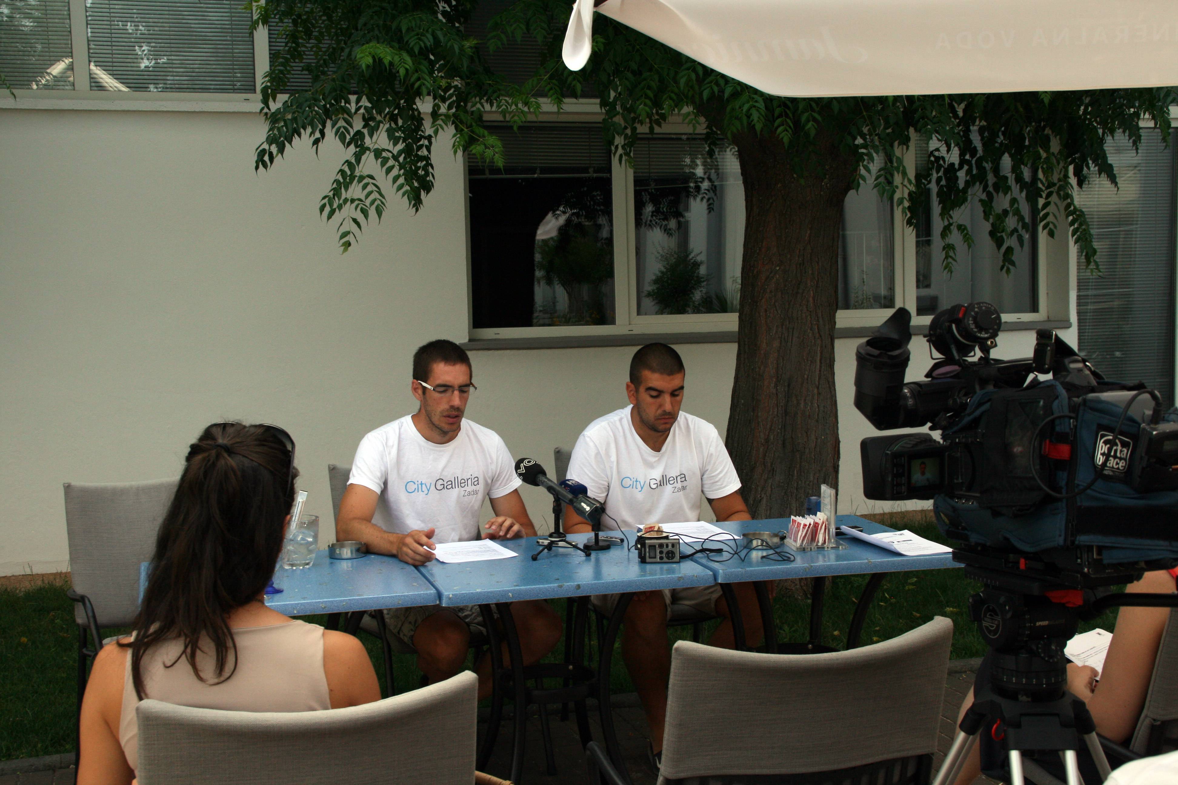 Zadar Aquatlon 2012 - konferencija za novinare