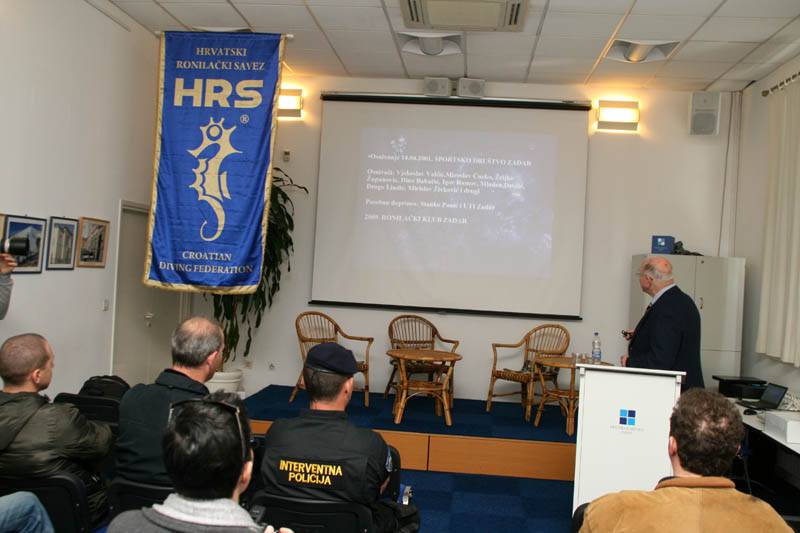 Dodjela zahvalnica Ronilačkog kluba Zadar