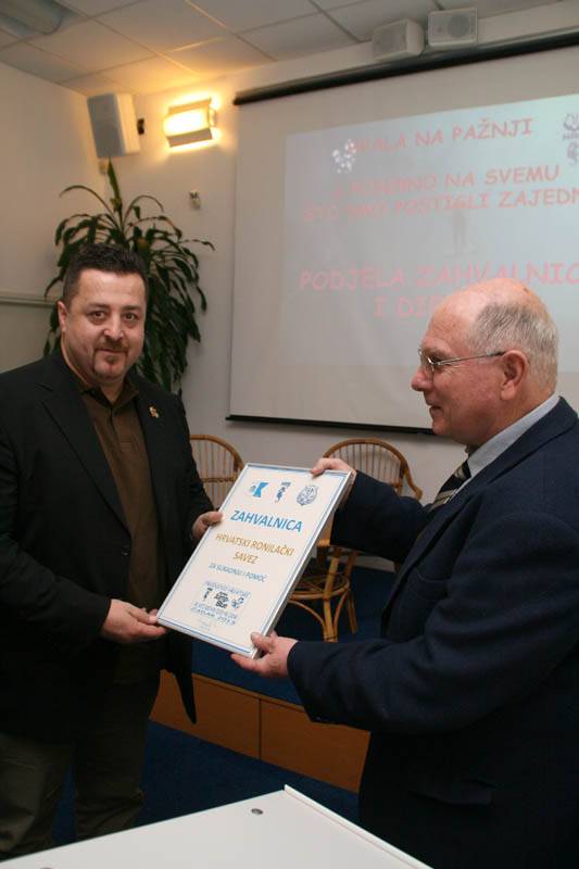Dodjela zahvalnica Ronilačkog kluba Zadar