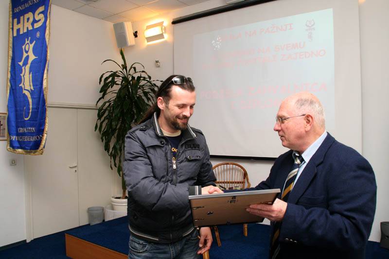 Dodjela zahvalnica Ronilačkog kluba Zadar