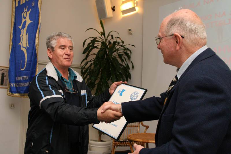 Dodjela zahvalnica Ronilačkog kluba Zadar