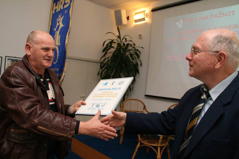 Dodjela zahvalnica Ronilačkog kluba Zadar