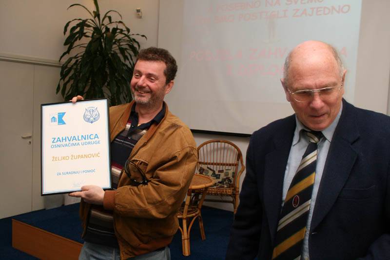 Dodjela zahvalnica Ronilačkog kluba Zadar