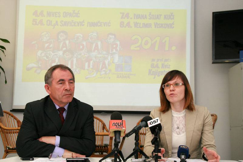 Press-konferencija povodom Zadar čita 2011