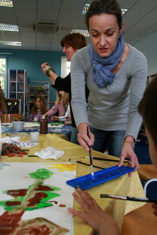 Literarno-likovna radionica s ilustratoricom Dubravkom Kolanović