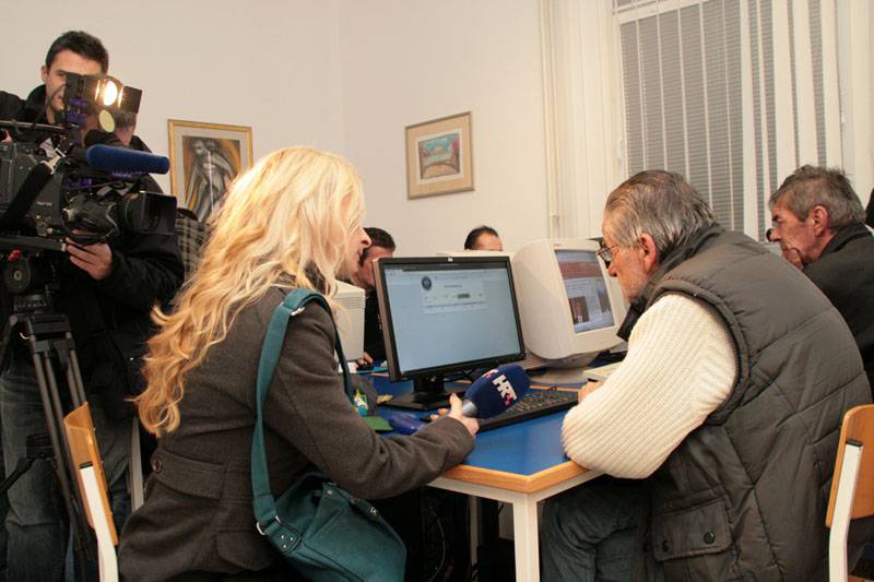 Tečaj rada na računalu za beskućnike