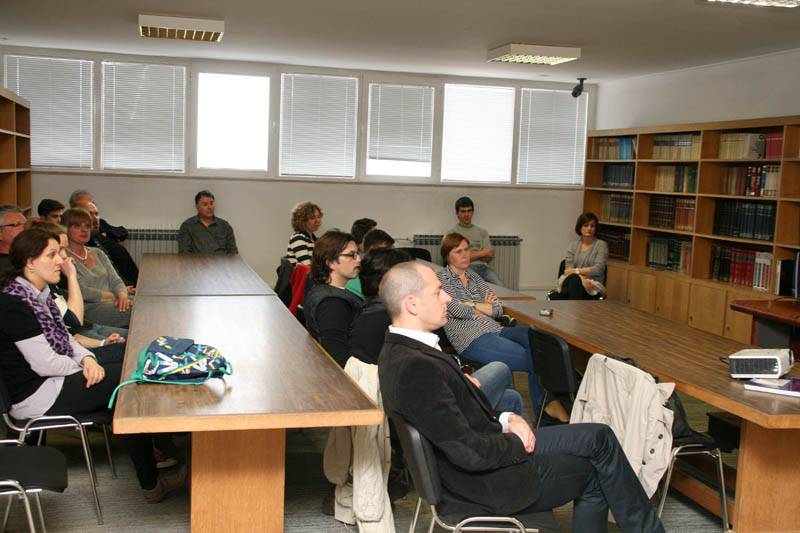 Glagoljica u Državnom arhivu u Zadru u  čitaonici DAZD-a