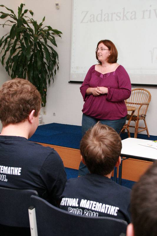 Zadarska riva na Festivalu matematike