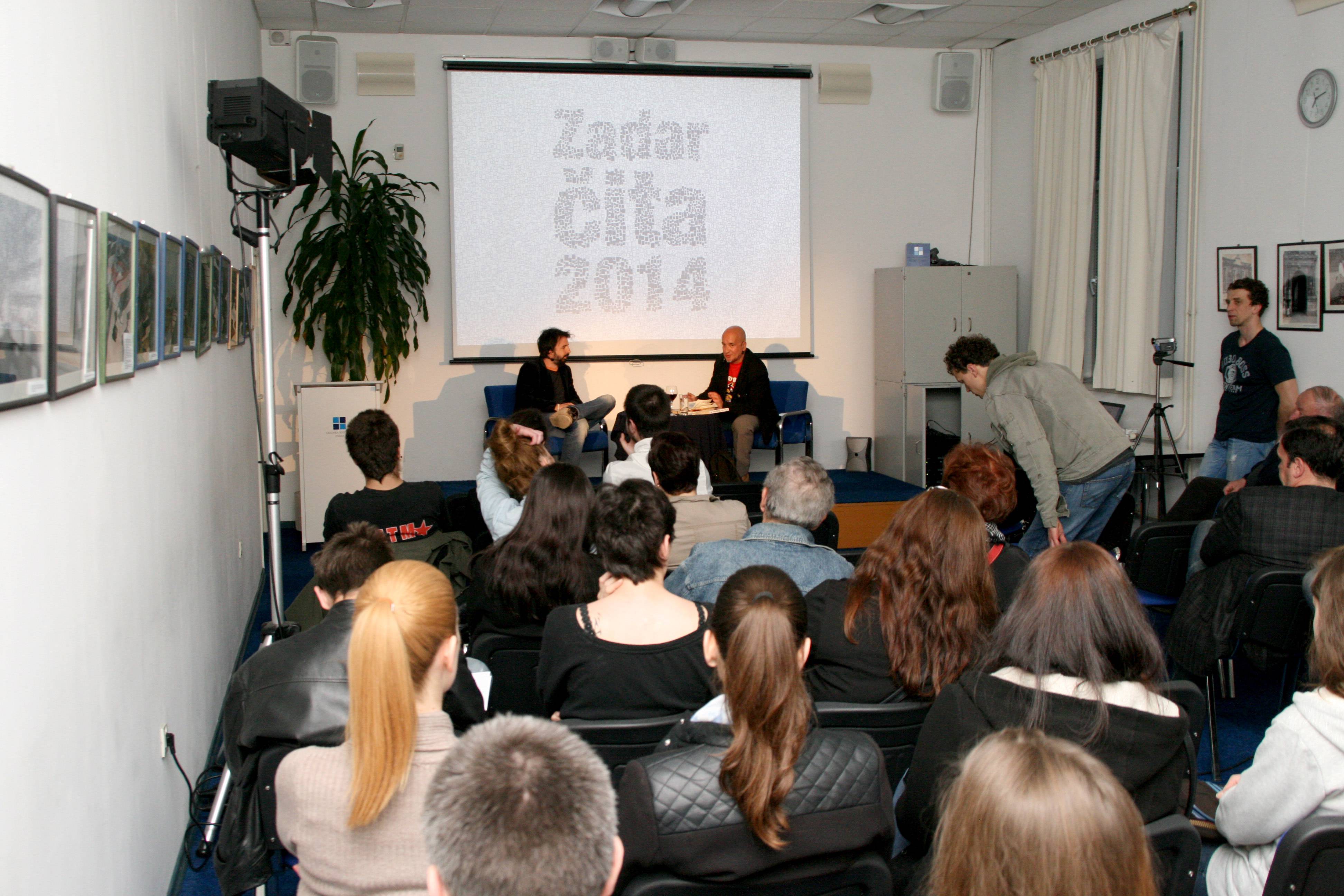 Zadar čita 2014 - Dinko Telećan