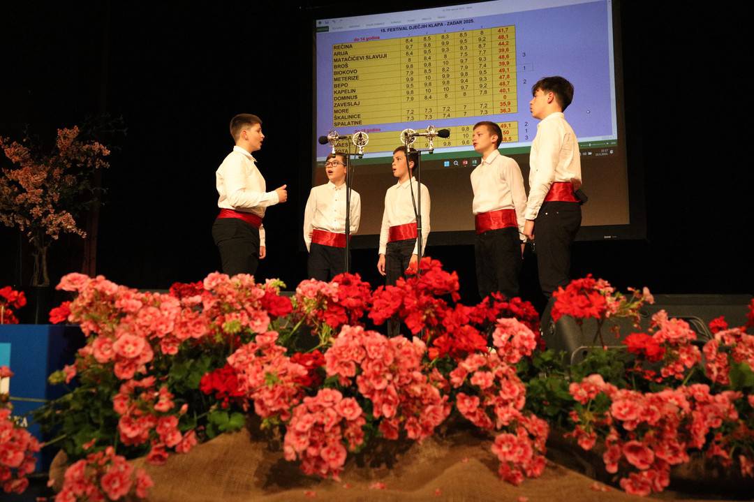 15. festival dječjih klapa – Zadar 2025.