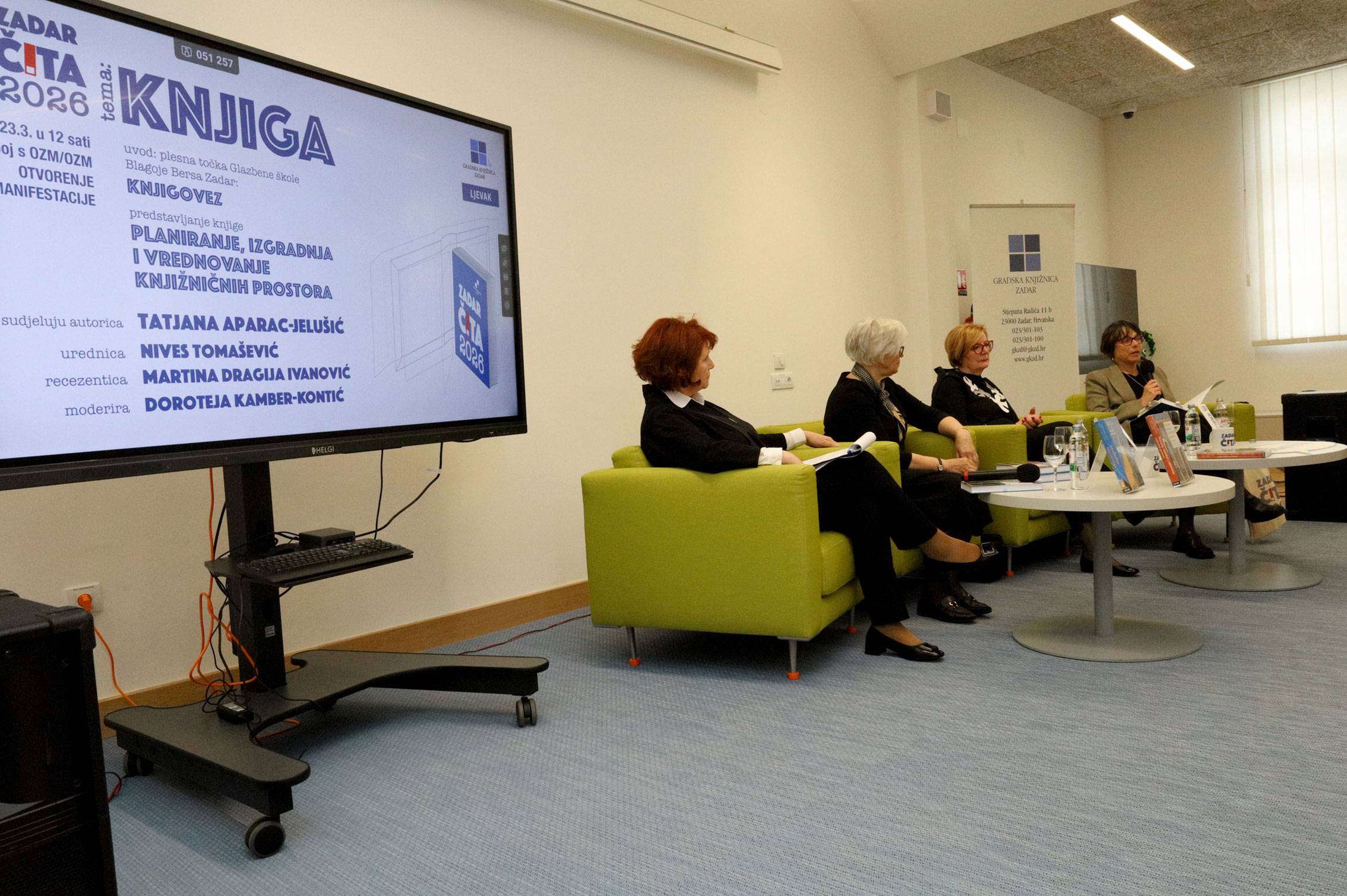 Zadar čita 2026.: otvorenje Zadar čita 2026.: otvorenje